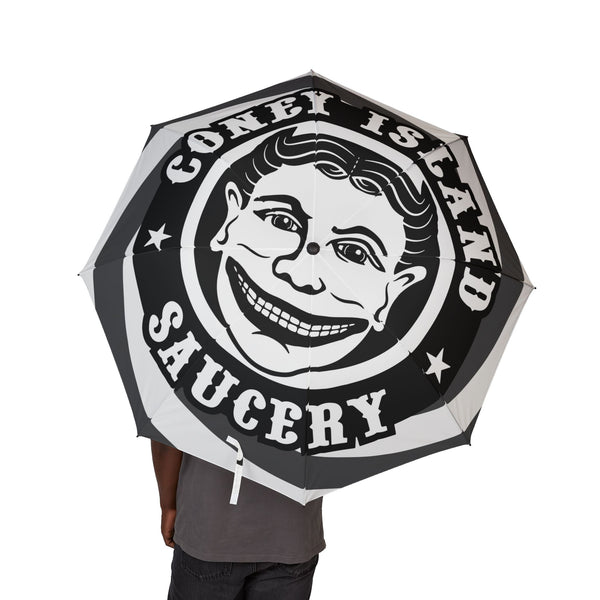 Coney Island Saucery Foldable Umbrella – Compact & Wind Resistant