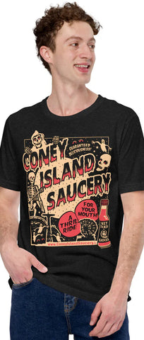 Coney Island Saucery Spook Show T-Shirt