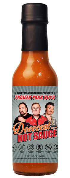 Trailer Park Boys Deeecent Hot Sauce – Louisiana Garlic 5oz