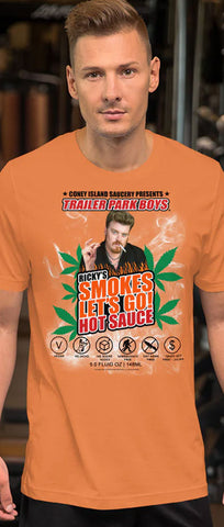 Trailer Park Boys Ricky’s Smokes Let's Go T-Shirt – Official Hot Sauce Tee